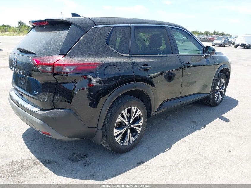 Vin: jn8bt3ba6pw435771, lot: 46306792, nissan rogue sv fwd 20234
