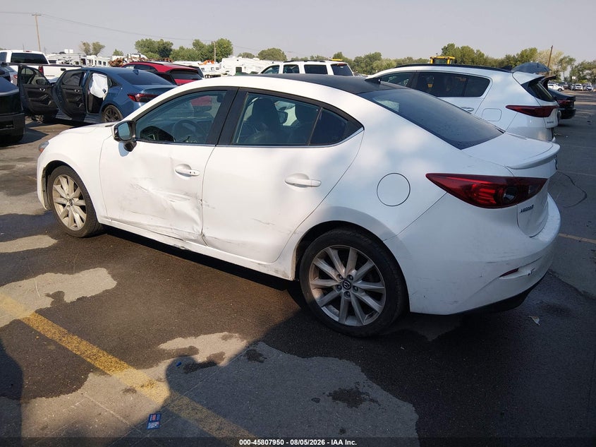 Vin: 3mzbn1v7xhm122196, lot: 46306796, mazda mazda3 touring 20173
