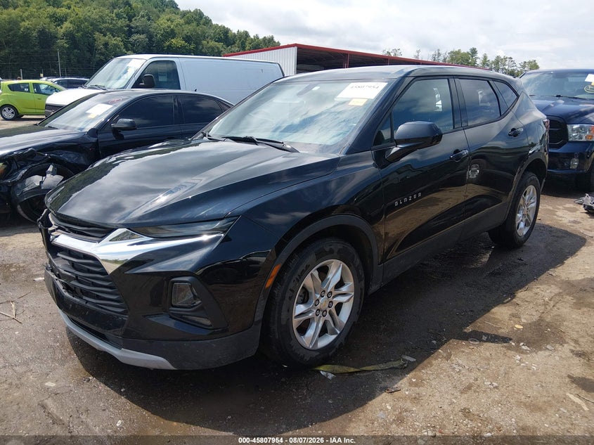 Vin: 3gnkbhrs1ls583141, lot: 46306800, chevrolet blazer awd 2lt 20202