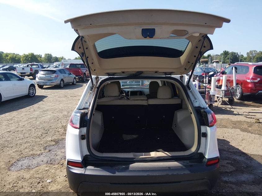 2019 JEEP CHEROKEE SPORT UTILITY VEHICLE 2.4L I4 FI DOHC 16V NF4