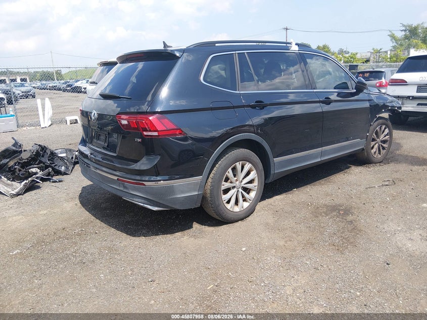 Vin: 3vv3b7ax0jm175960, lot: 46306804, volkswagen tiguan 2.0t se/2.0t sel 20184