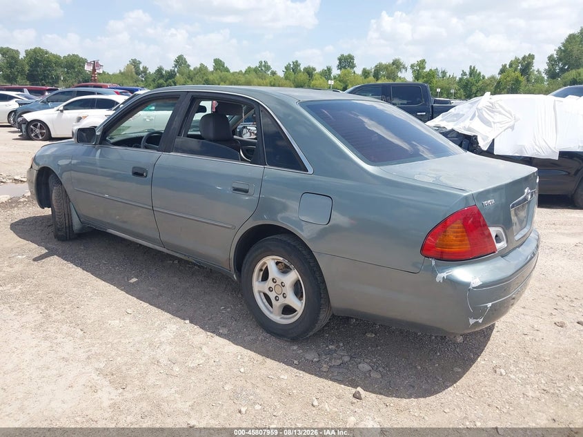 2001 TOYOTA AVALON SEDAN 3.0L V-6 DOHC, VVT, 210HP