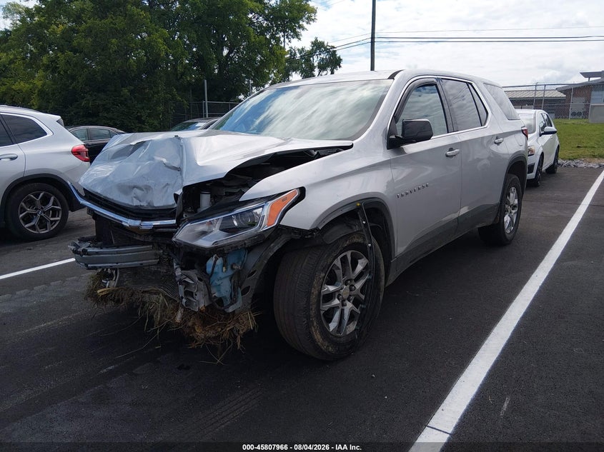2021 CHEVROLET TRAVERSE auction photo 2