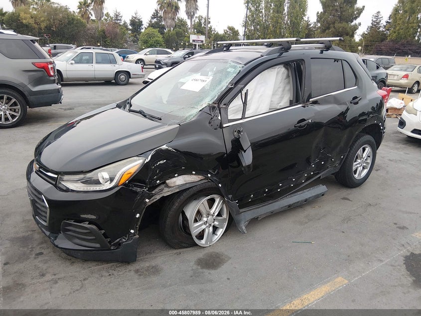 Vin: 3gncjpsb3hl184096, lot: 46306835, chevrolet trax lt 20172