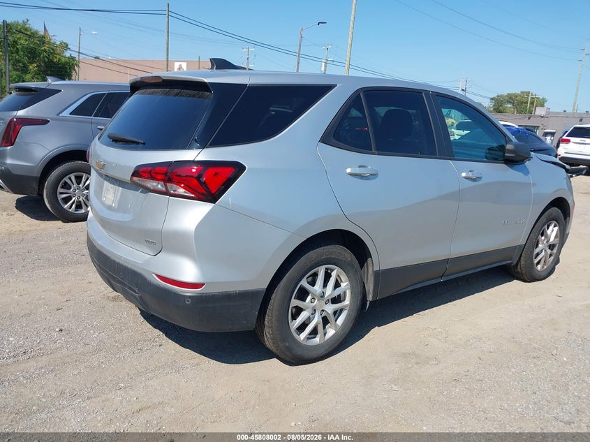 Vin: 3gnaxsev4ns163242, lot: 46306848, chevrolet equinox awd ls 20224