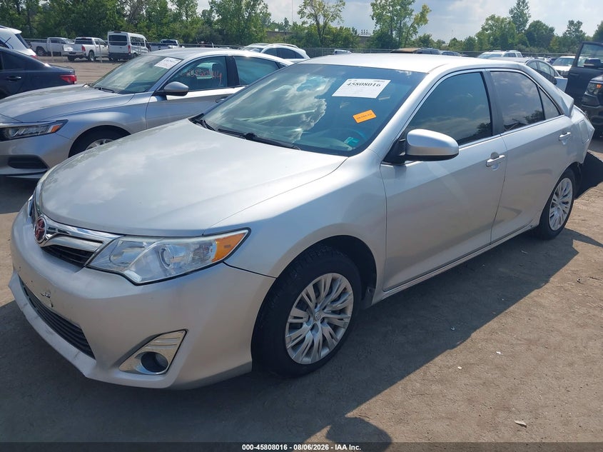 Vin: 4t1bf1fk5cu030416, lot: 46306862, toyota camry le 20122
