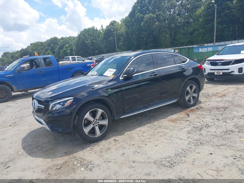 Vin: wdc0j4kb3hf242111, lot: 46306871, mercedes-benz glc 300 coupe 4matic 20172