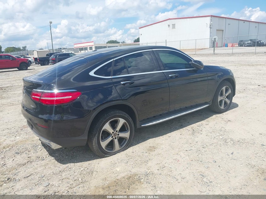 Vin: wdc0j4kb3hf242111, lot: 46306871, mercedes-benz glc 300 coupe 4matic 20174