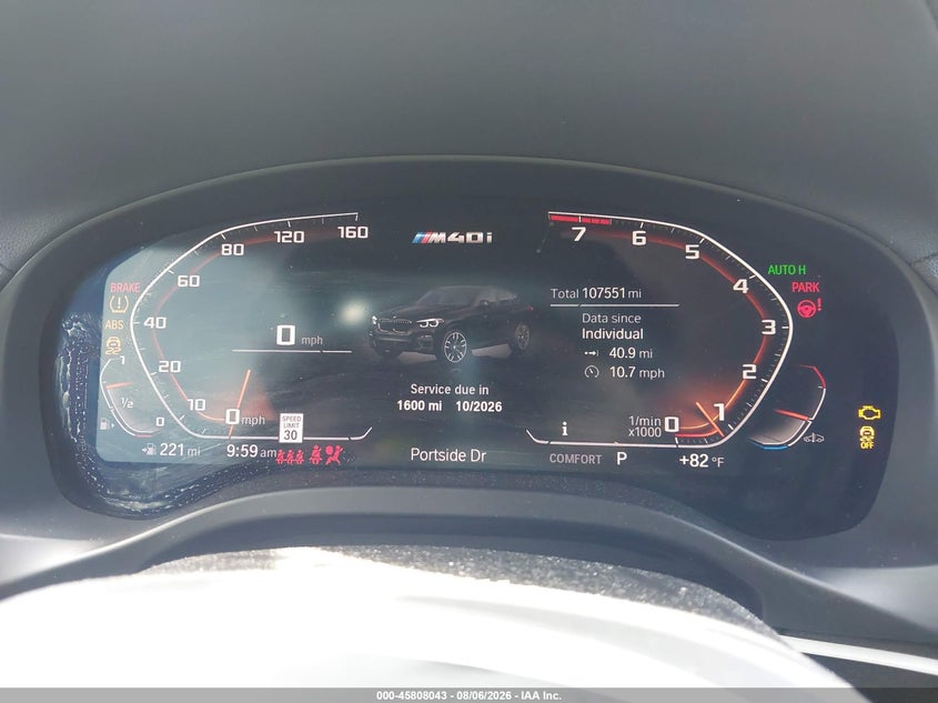 BMW X4 2020 VIN 5UX2V5C0XL9B25057
