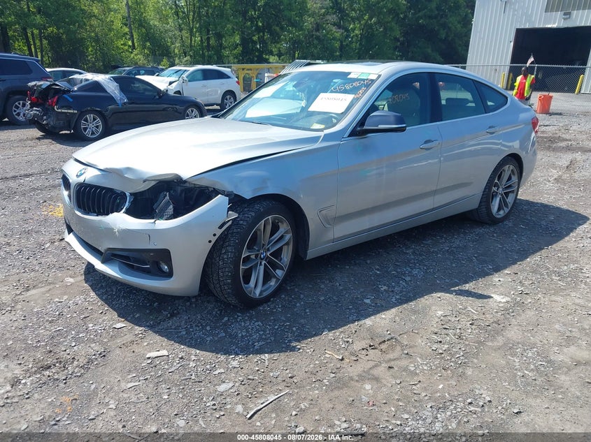 Vin: wba8z9c52jg827881, lot: 46306890, bmw 330i gran turismo xdrive 20182