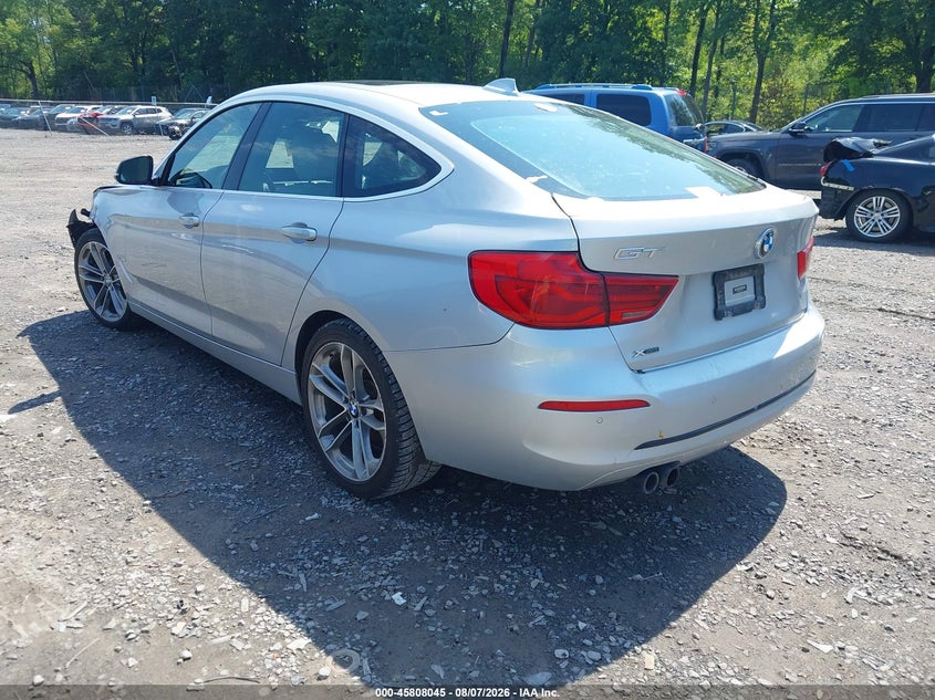 Vin: wba8z9c52jg827881, lot: 46306890, bmw 330i gran turismo xdrive 20183