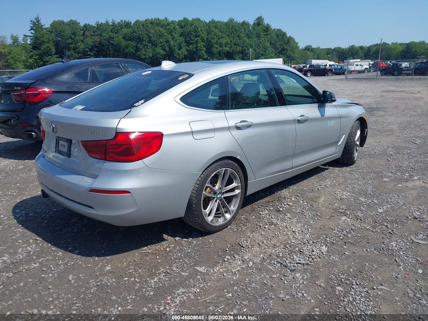 Vin: wba8z9c52jg827881, lot: 46306890, bmw 330i gran turismo xdrive 20184
