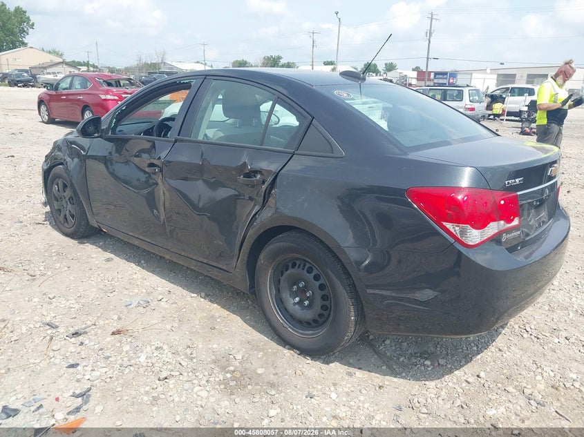 Vin: 1g1pc5sg3g7155391, lot: 46306903, chevrolet cruze limited ls auto 20163