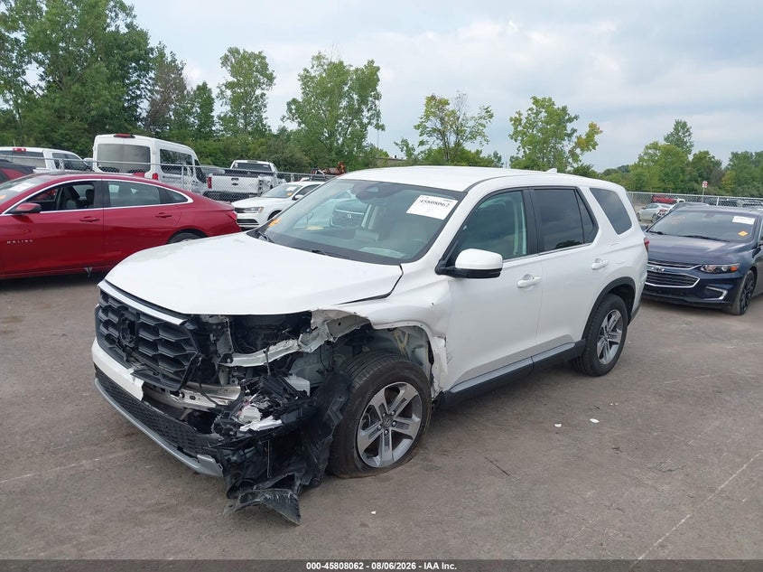 Vin: 5fnyg1h47sb078677, lot: 46306908, honda pilot ex-l 20252