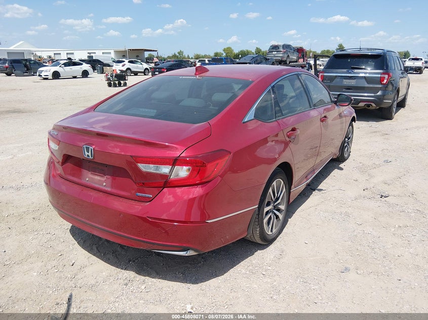 Vin: 1hgcv3f54ma008171, lot: 46306917, honda accord hybrid ex-l 20214
