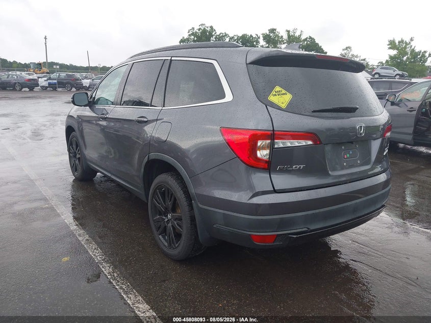 Vin: 5fnyf6h29mb087253, lot: 46306939, honda pilot awd special edition 20213