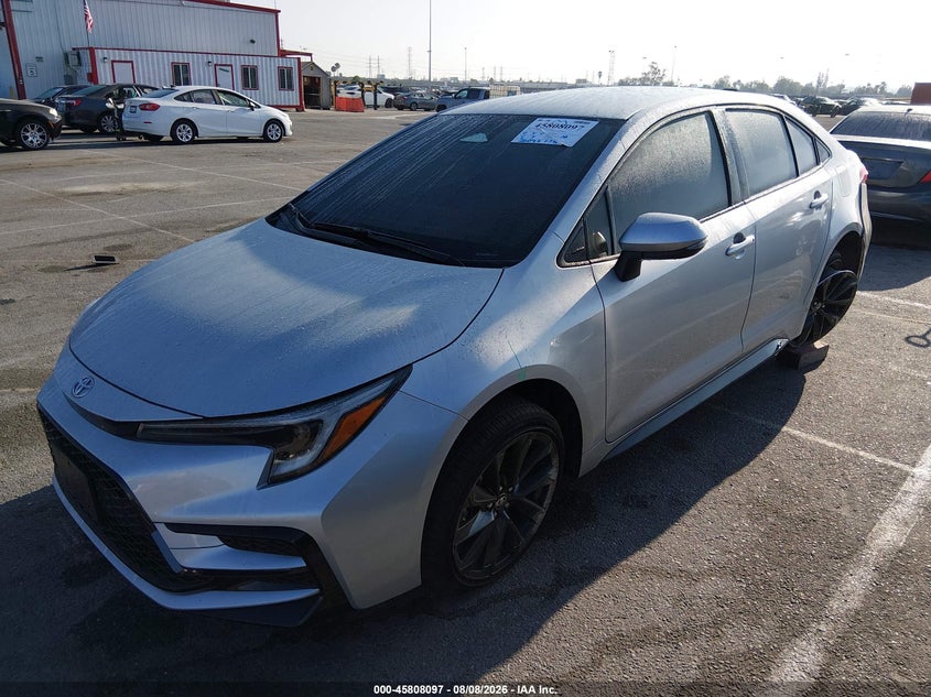 Vin: jtdbcmfe1t3116398, lot: 46306943, toyota corolla hybrid hybrid se 20262