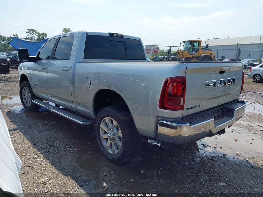Vin: 3c6ur5fjxtg255668, lot: 46306946, ram 2500 laramie  4x4 6'4 box 20263