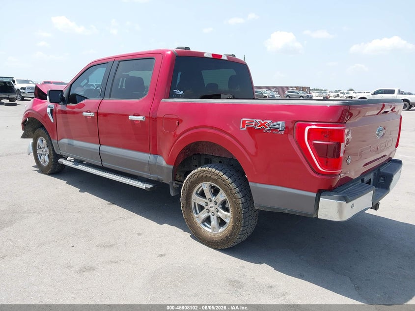 Vin: 1ftfw1e50mkd15572, lot: 46306948, ford f-150 xlt 20213