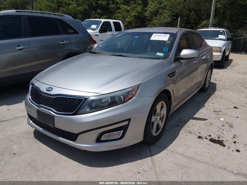 Vin: knagm4a79f5584574, lot: 46306952, kia optima lx 20152