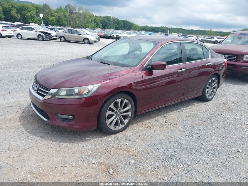 Vin: 1hgcr2f59ea065143, lot: 46306970, honda accord sport 20142
