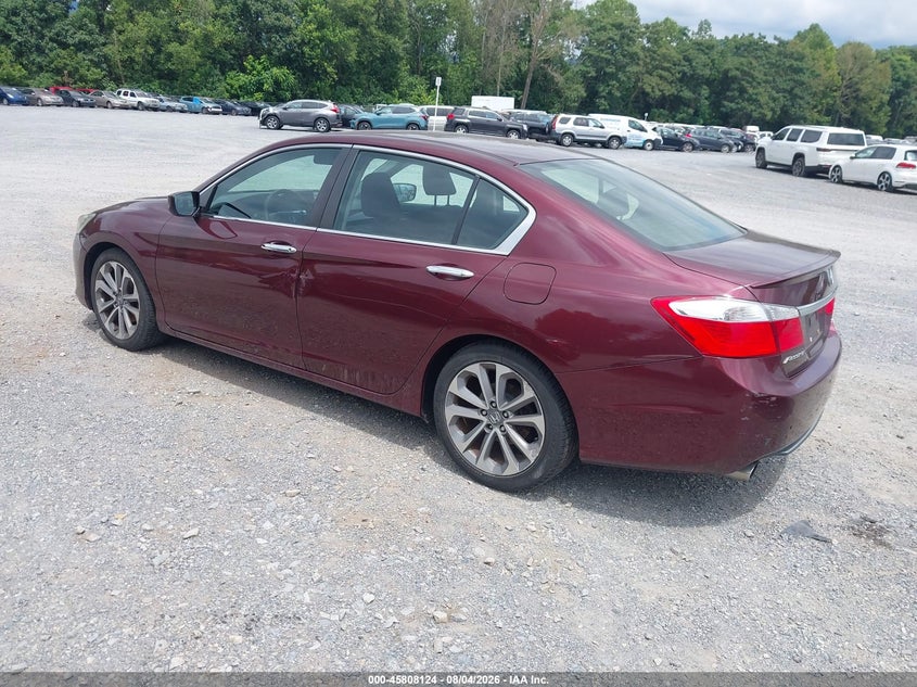 Vin: 1hgcr2f59ea065143, lot: 46306970, honda accord sport 20143