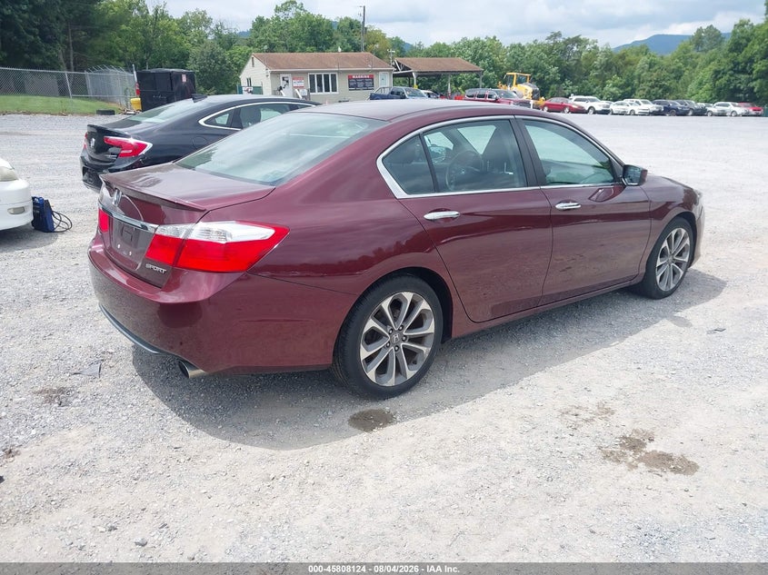 Vin: 1hgcr2f59ea065143, lot: 46306970, honda accord sport 20144