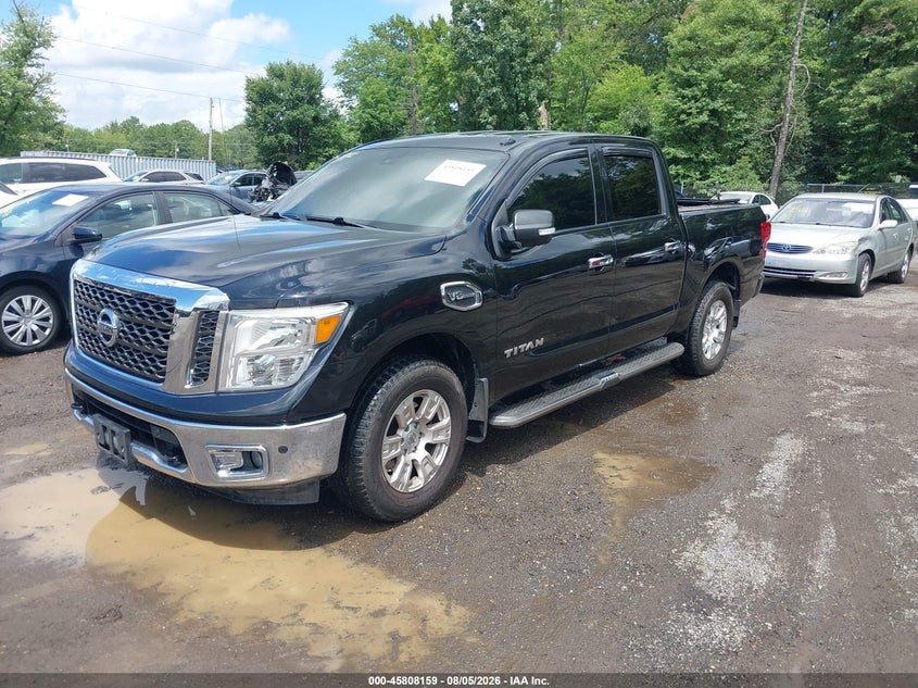 Vin: 1n6aa1e59hn562261, lot: 46307005, nissan titan sv 20172