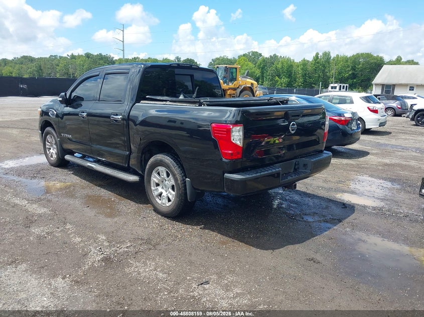 Vin: 1n6aa1e59hn562261, lot: 46307005, nissan titan sv 20173