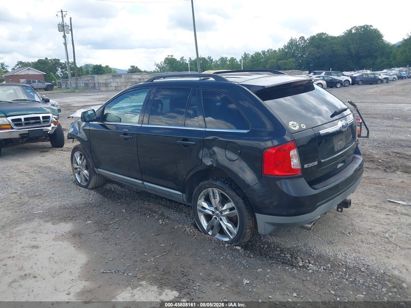 Vin: 2fmdk3kc5bba49793, lot: 46307007, ford edge limited 20113