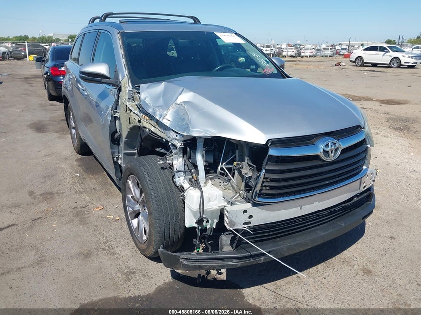 Vin: 5tdjkrfh8fs126127, lot: 46307012, toyota highlander xle v6 2015 img_1