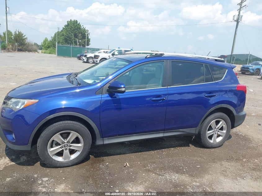 2015 TOYOTA RAV 4 SPORT UTILITY VEHICLE 2.5L I-4 DOHC, VVT, 176HP