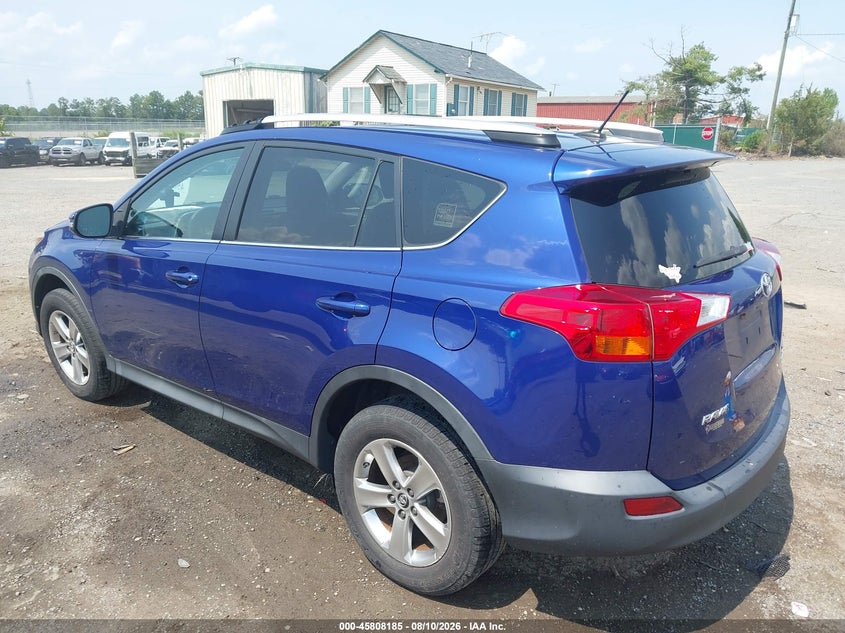 2015 TOYOTA RAV 4 SPORT UTILITY VEHICLE 2.5L I-4 DOHC, VVT, 176HP
