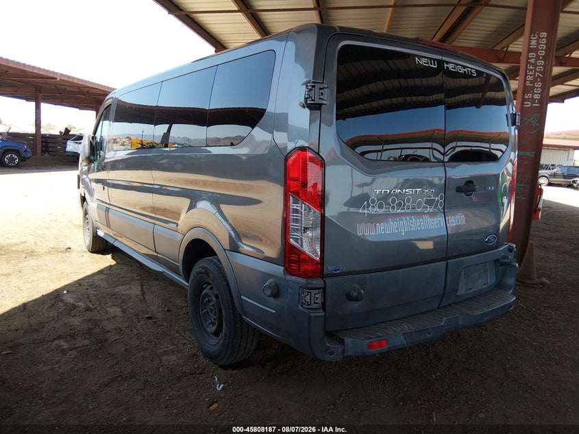 Vin: 1fbzx2ym5fka50416, lot: 46307033, ford transit-350 xlt 20153
