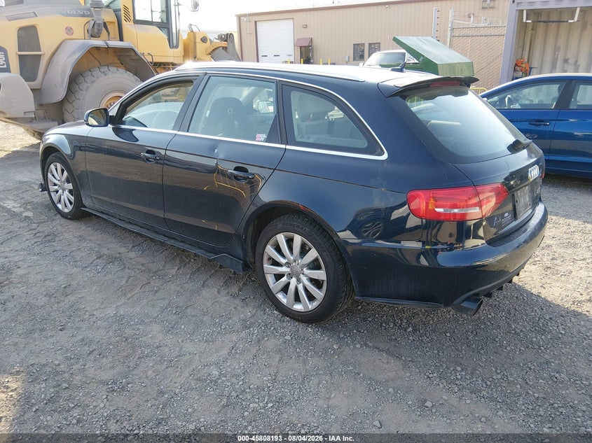 Vin: wauwfafl7ba076258, lot: 46307039, audi a4 2.0t premium 20113