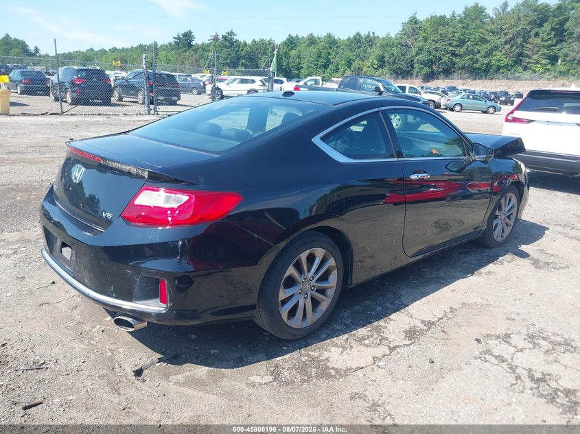 Vin: 1hgct2b85ea006219, lot: 46307042, honda accord ex-l v-6 20144