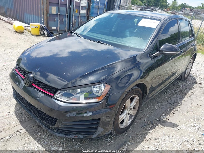 Vin: 3vw217au4hm037770, lot: 46307046, volkswagen golf tsi s 4-door/tsi se 4-door/tsi sel 4-door/tsi wolfsburg edition 4-door 20172