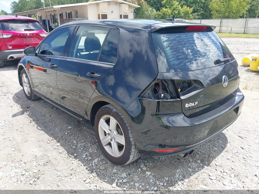 Vin: 3vw217au4hm037770, lot: 46307046, volkswagen golf tsi s 4-door/tsi se 4-door/tsi sel 4-door/tsi wolfsburg edition 4-door 20173