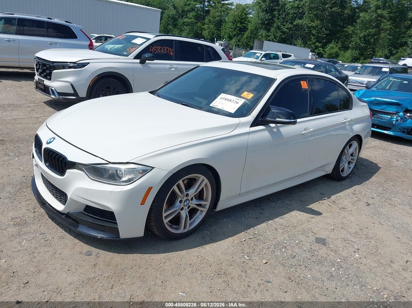 2013 BMW 3ER SEDAN 3.0L I-6 DI, DOHC, VVT, TURBO, 300HP