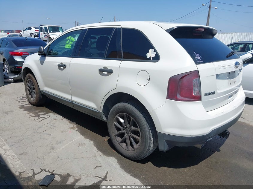 Vin: 2fmdk3gc5dbe19409, lot: 46307074, ford edge se 20133