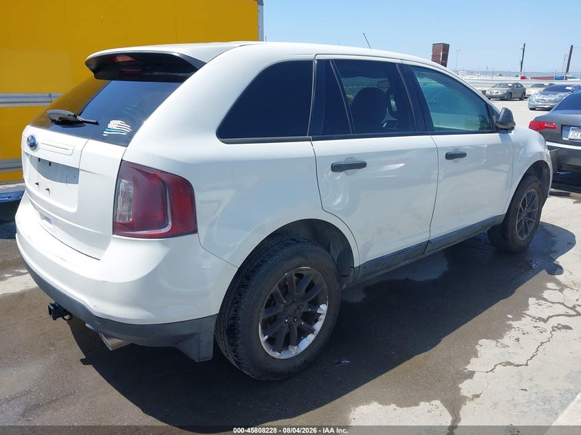 Vin: 2fmdk3gc5dbe19409, lot: 46307074, ford edge se 20134