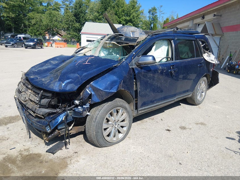 Vin: 2fmdk4kc0cba76259, lot: 46307078, ford edge limited 20122