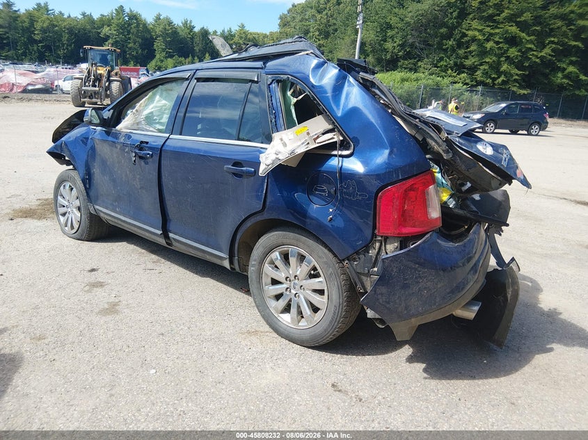 Vin: 2fmdk4kc0cba76259, lot: 46307078, ford edge limited 20123