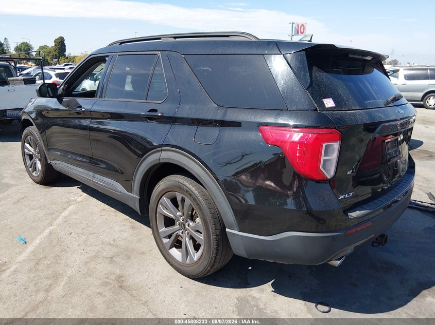 Vin: 1fmsk7dh7mgb96071, lot: 46307079, ford explorer xlt 20213