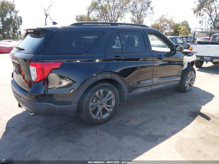 Vin: 1fmsk7dh7mgb96071, lot: 46307079, ford explorer xlt 20214