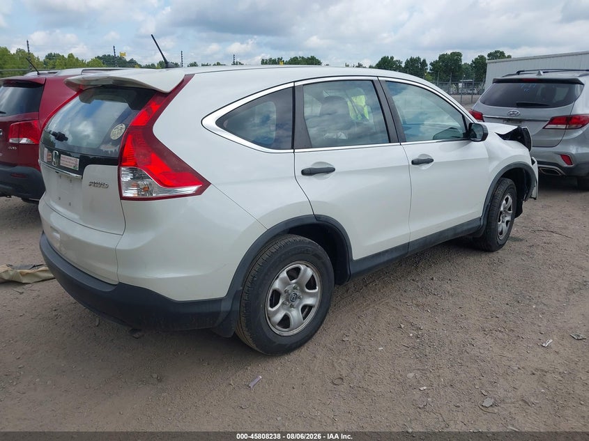 Vin: 5j6rm4h38dl035790, lot: 46307084, honda cr-v lx 20134