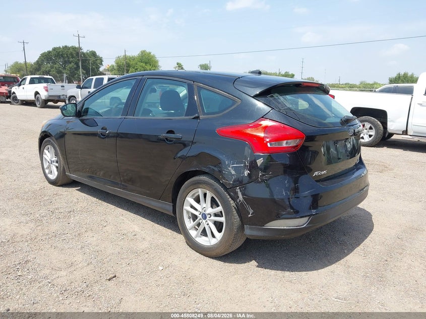 Vin: 1fadp3k24fl351312, lot: 46307095, ford focus se 20153