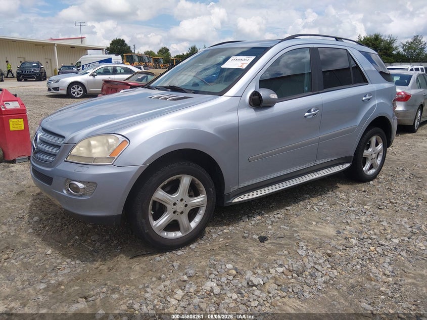 2008 MERCEDES-BENZ ML 350 auction photo 2