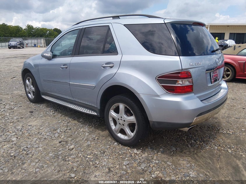 2008 MERCEDES-BENZ ML 350 auction photo 3