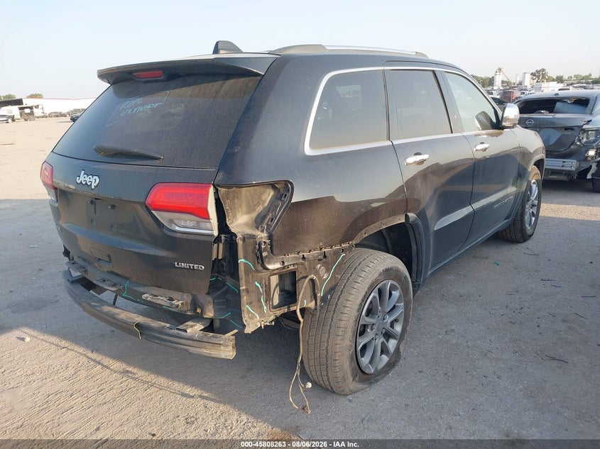 Vin: 1c4rjfbg4fc629298, lot: 46307109, jeep grand cherokee limited 20154
